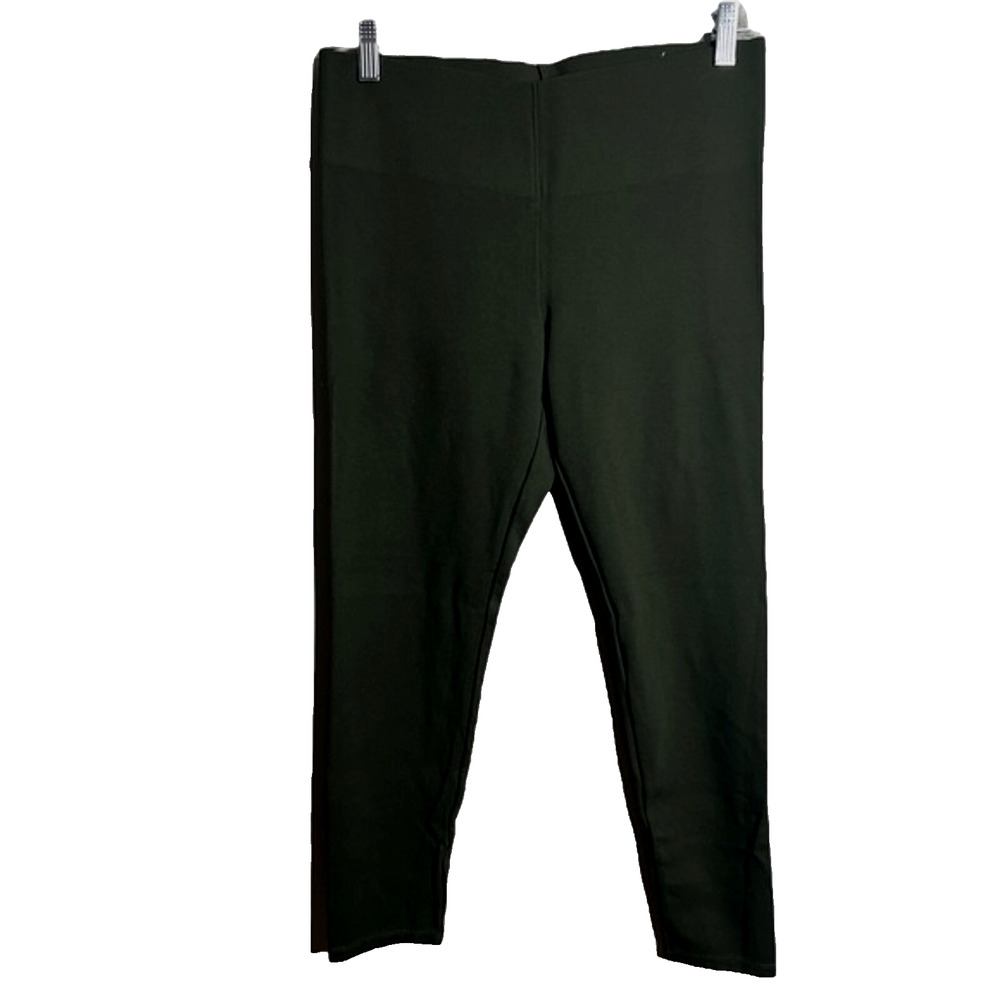 Loft Pants Womens Medium Dark Caper Green Sculpt Leggings Casual Athleisure